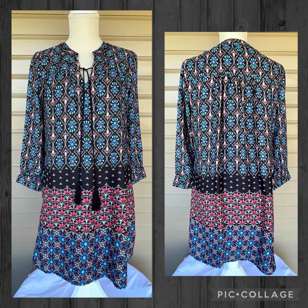 Cute and Comfortable Tie-Front Shift Style Deess